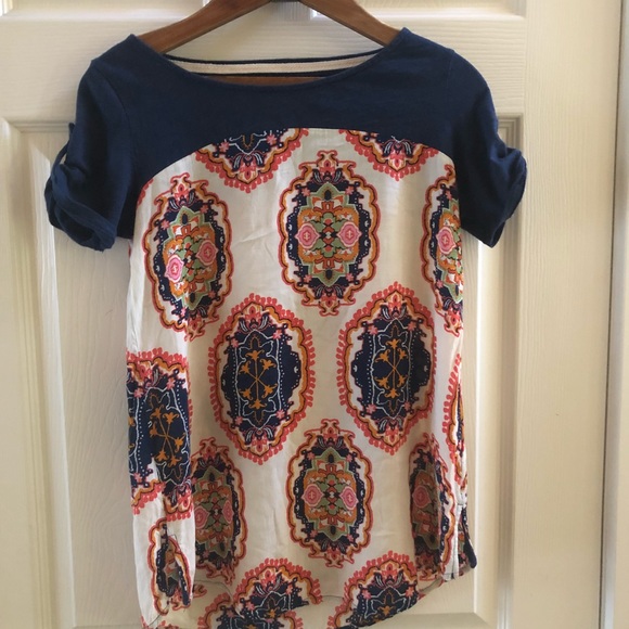 Anthropologie Tops - Anthropologie Meadow Rue short sleeve top